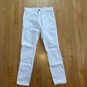 Greyson AMAGANSETT 5-POCKET TROUSER - White Size 30/32